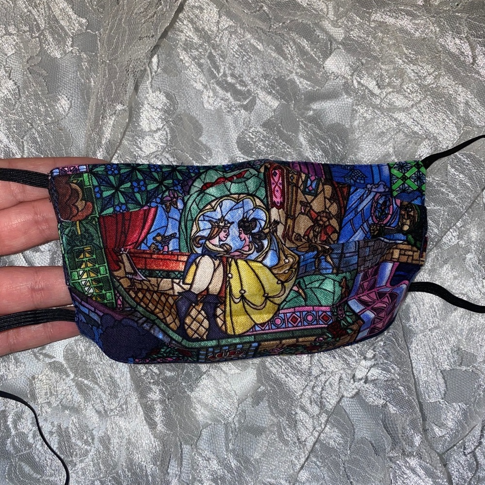 Beauty and the Beast Face Mask